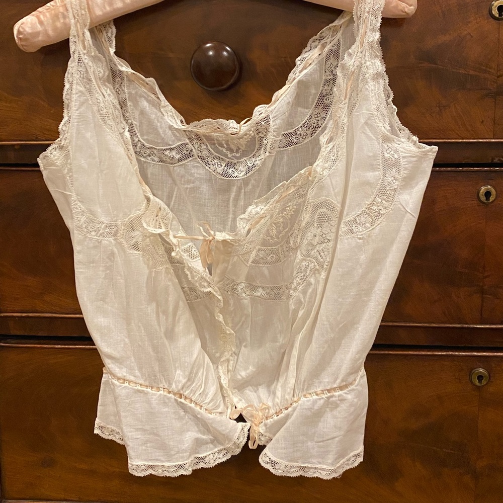 3 vintage antique camisoles